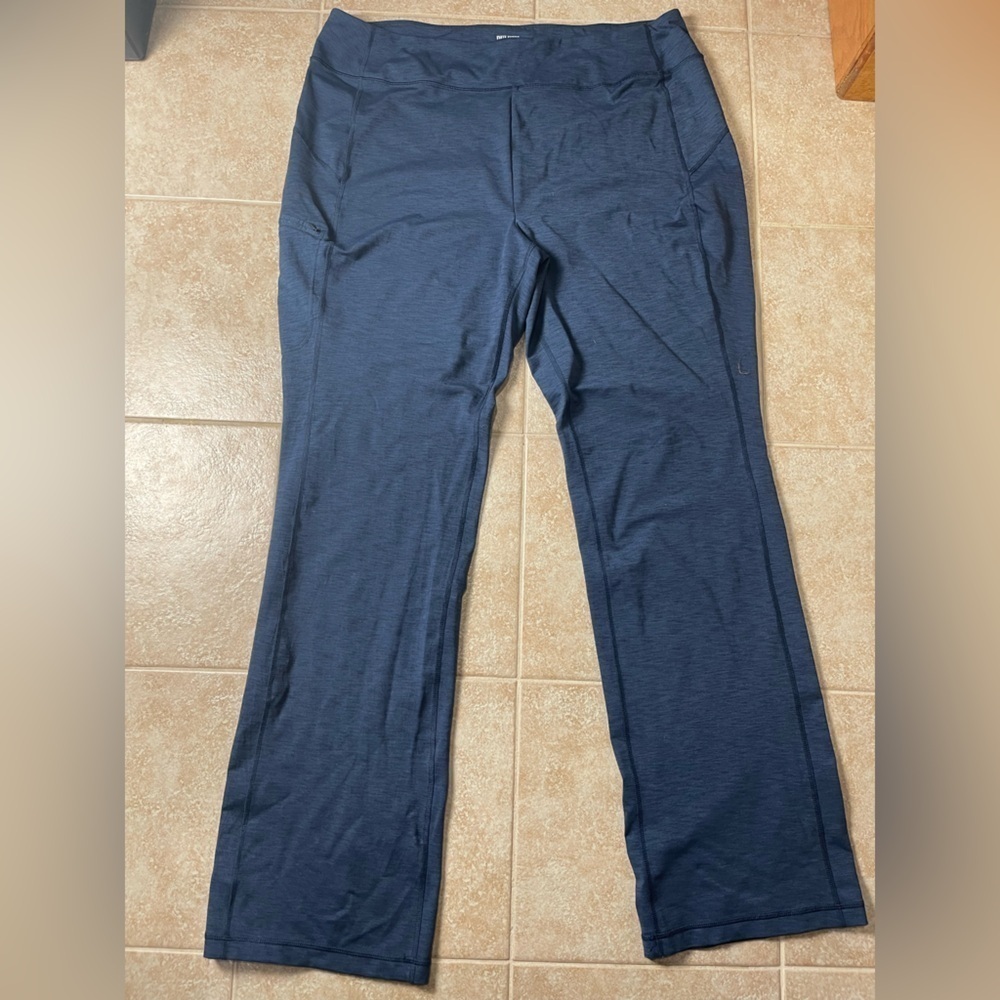 Duluth Trading Co Navy Blue Athletic Pants, Size XXL